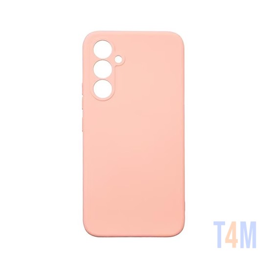 Silicone Case with Camera Shield for Samsung Galaxy A54 5g Pink